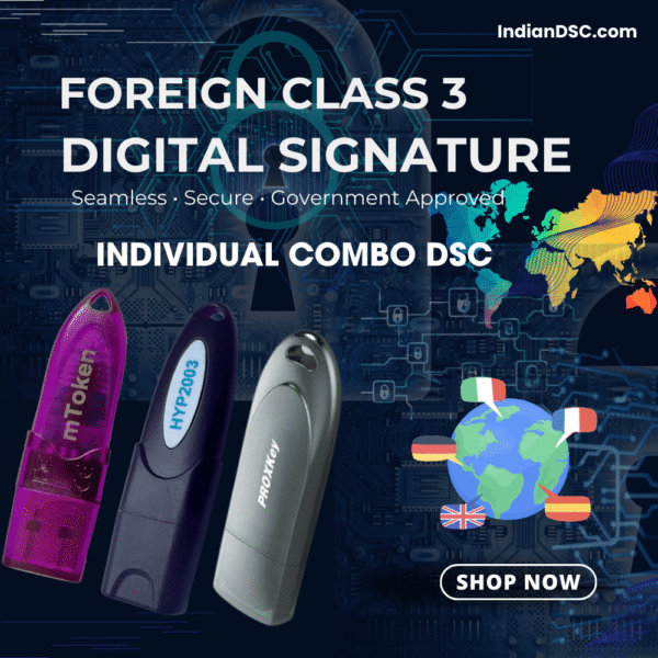 digital signature nri Individual Combo