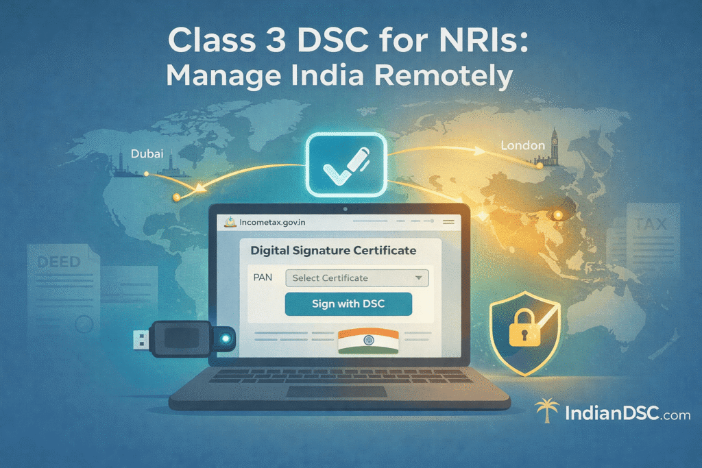 Benefits of Class 3 DSC for NRIs
